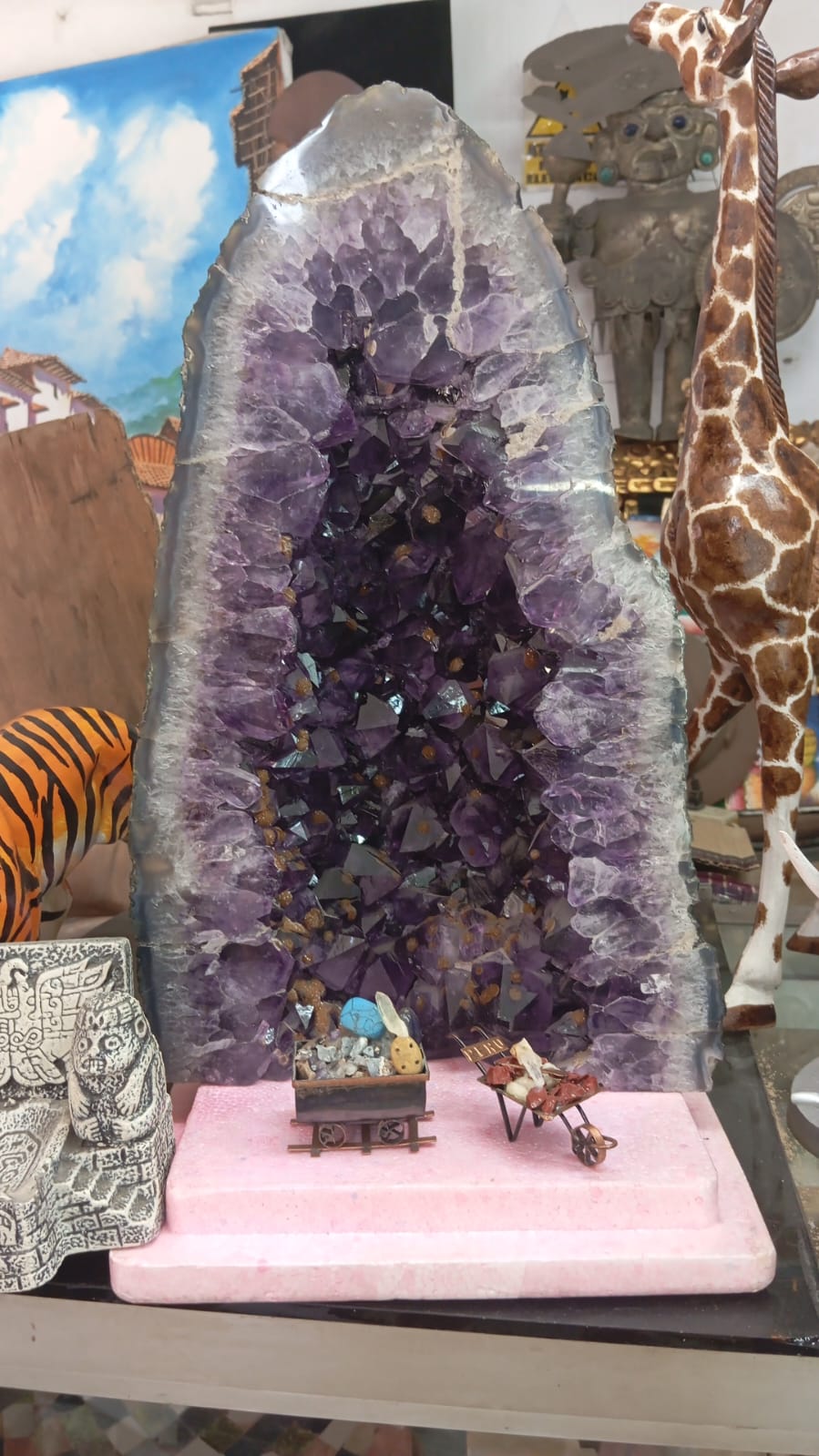 Amatista Cuarzo Cristal Morado